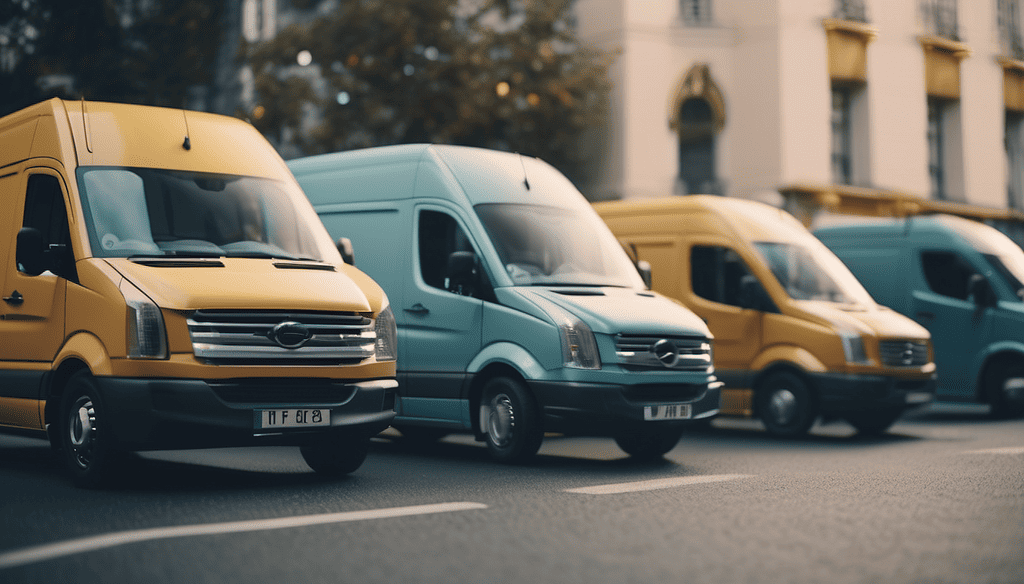 fleet of vans - mobility connected